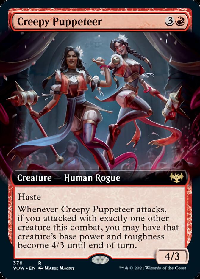 Creepy Puppeteer (Extended Art) [Innistrad: Crimson Vow] | The CG Realm