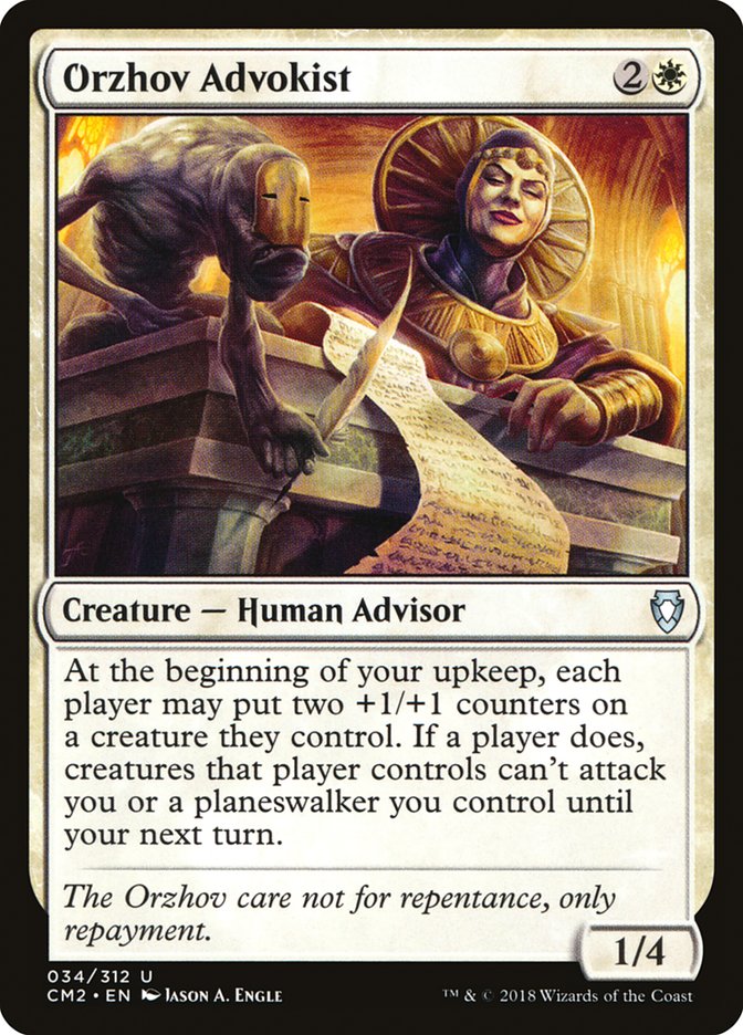Orzhov Advokist [Commander Anthology Volume II] | The CG Realm