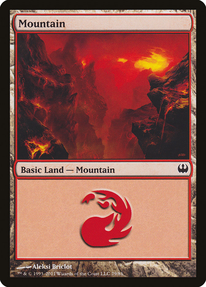 Mountain (79) [Duel Decks: Knights vs. Dragons] | The CG Realm