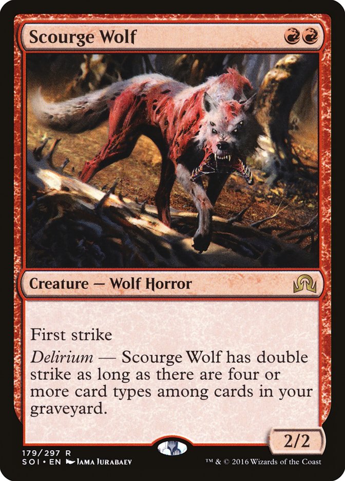 Scourge Wolf [Shadows over Innistrad] | The CG Realm