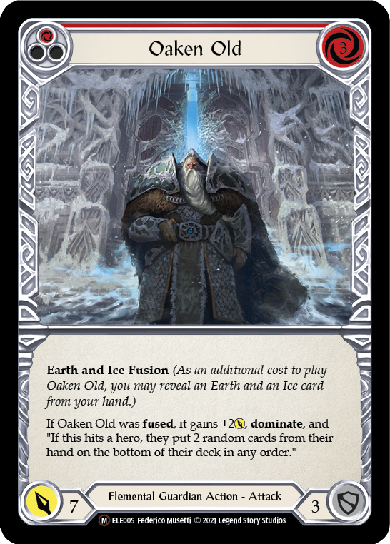 Oaken Old [U-ELE005] (Tales of Aria Unlimited)  Unlimited Normal | The CG Realm