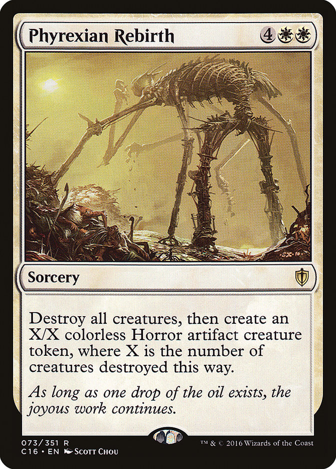 Phyrexian Rebirth [Commander 2016] | The CG Realm