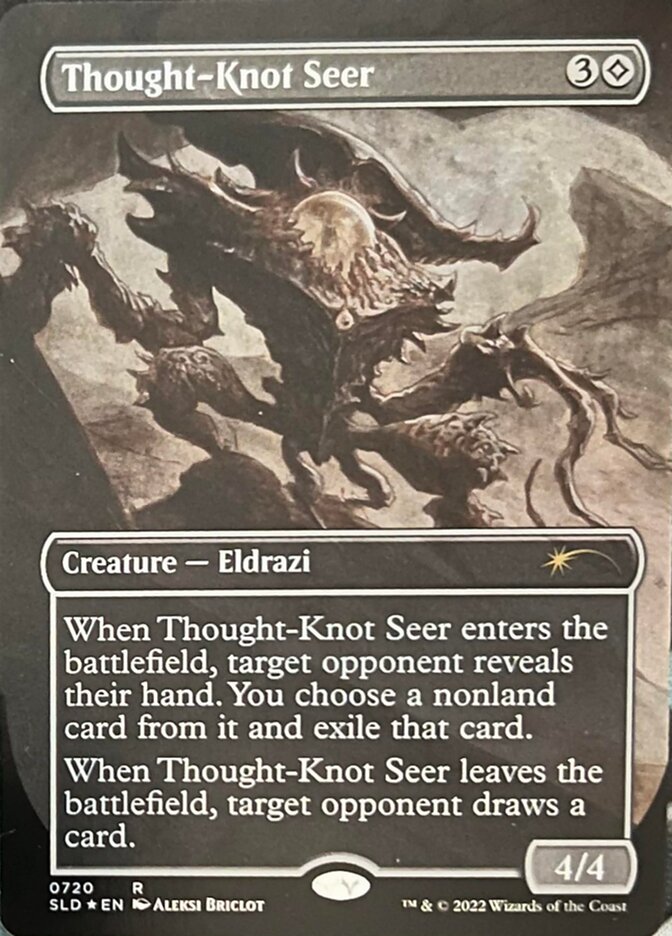 Thought-Knot Seer (720) (Borderless) [Secret Lair Drop Promos] | The CG Realm