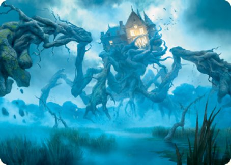 Creeping Inn Art Card [Innistrad: Midnight Hunt Art Series] | The CG Realm