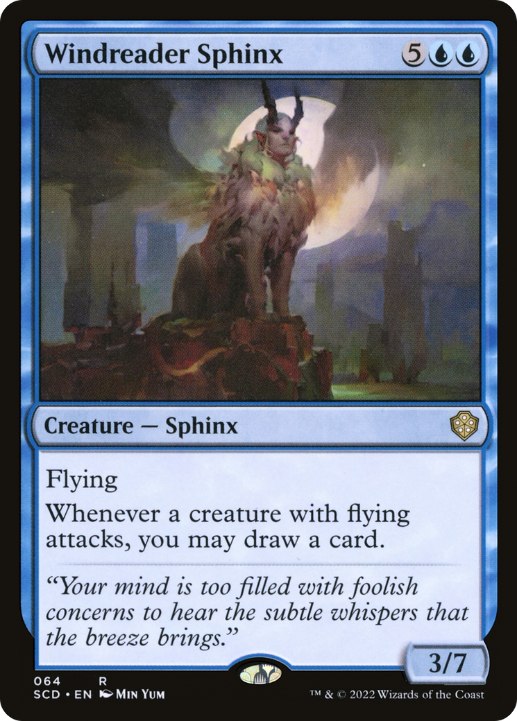 Windreader Sphinx [Starter Commander Decks] | The CG Realm