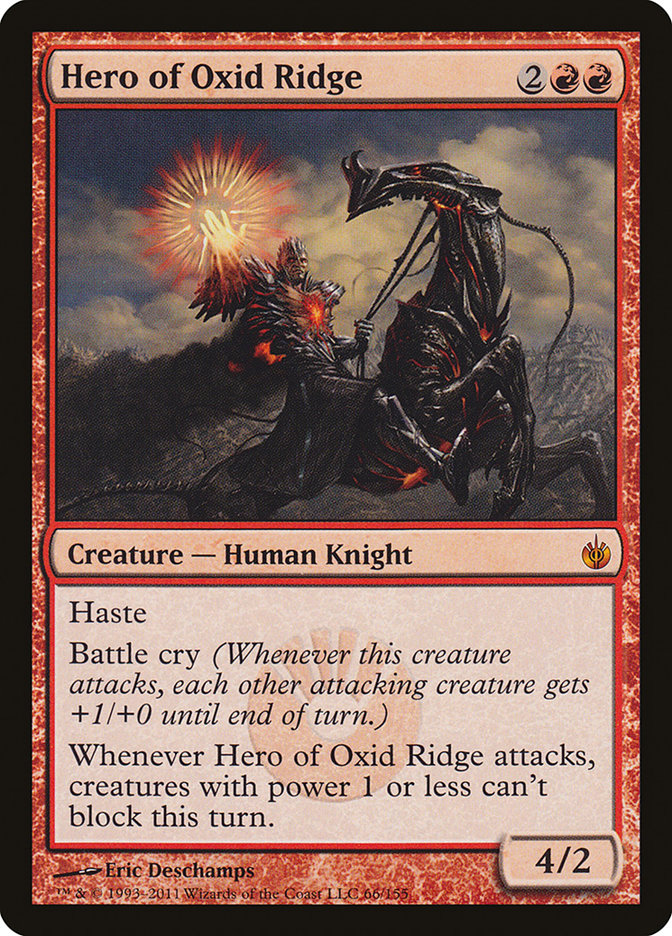 Hero of Oxid Ridge [Mirrodin Besieged] | The CG Realm