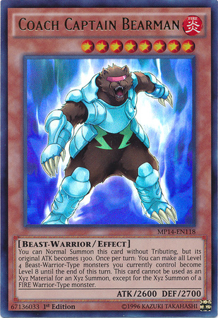 Coach Captain Bearman [MP14-EN118] Ultra Rare | The CG Realm