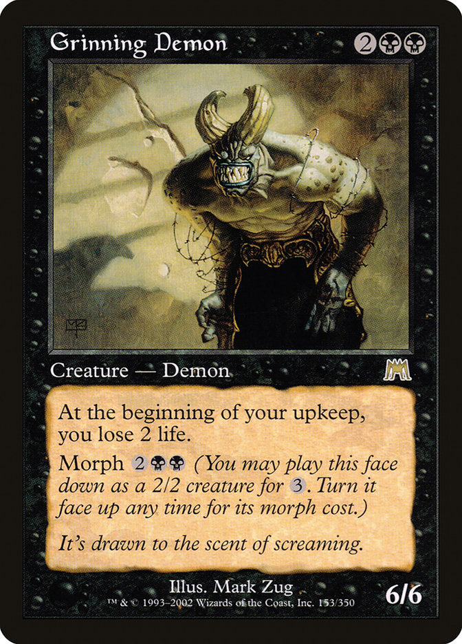 Grinning Demon [Onslaught] | The CG Realm