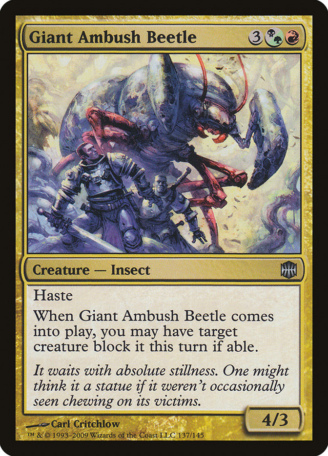 Giant Ambush Beetle [Alara Reborn] | The CG Realm