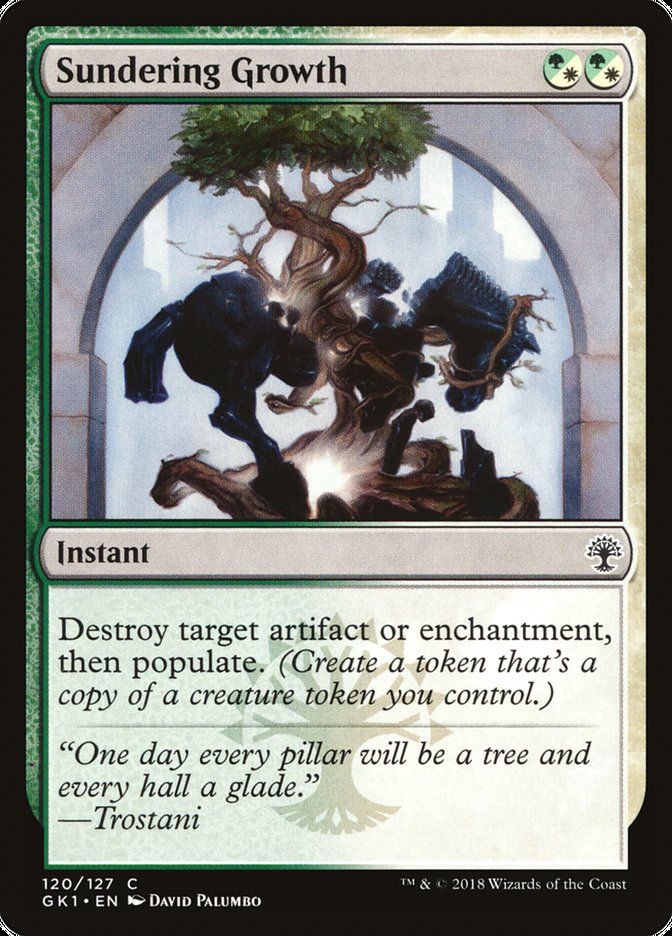 Sundering Growth [Guilds of Ravnica Guild Kit] | The CG Realm