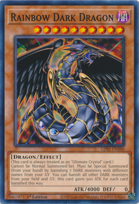 Rainbow Dark Dragon [LDS1-EN100] Common | The CG Realm