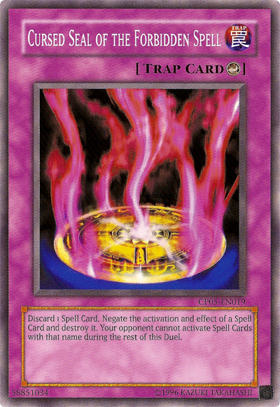 Cursed Seal of the Forbidden Spell [CP05-EN019] Common | The CG Realm