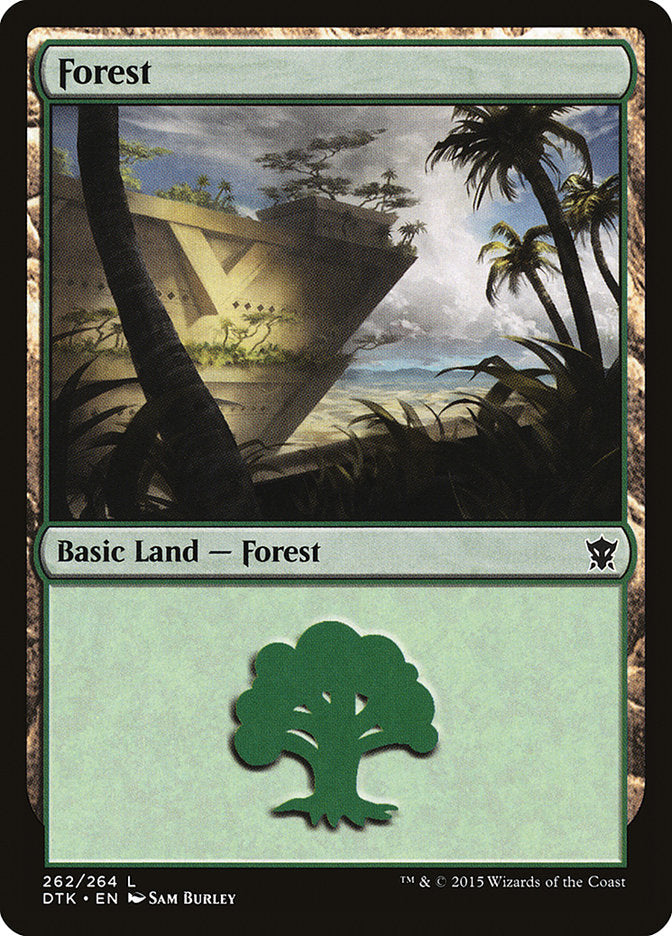 Forest (262) [Dragons of Tarkir] | The CG Realm