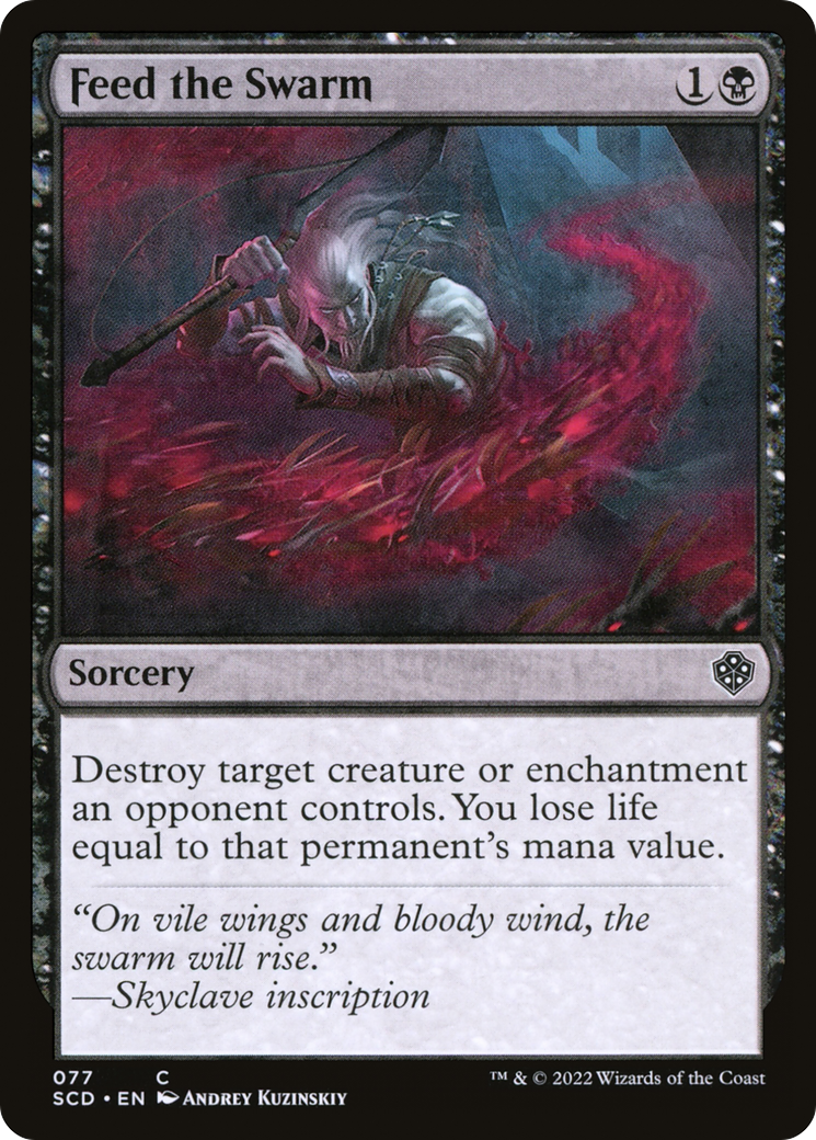Feed the Swarm [Starter Commander Decks] | The CG Realm