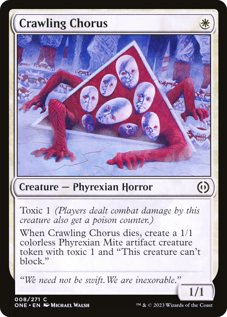 Crawling Chorus [Phyrexia: All Will Be One] | The CG Realm