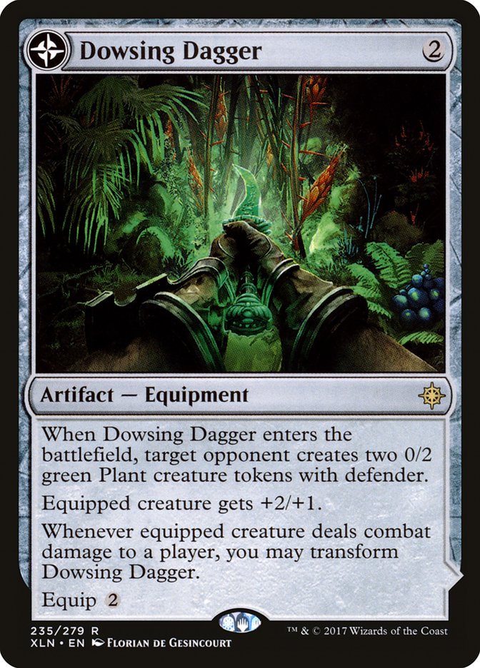 Dowsing Dagger (XLN-235) - Ixalan: (compasslanddfc)