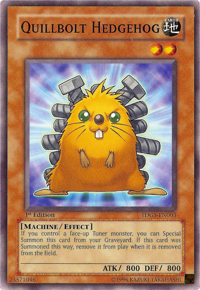 Quillbolt Hedgehog [TDGS-EN003] Common | The CG Realm