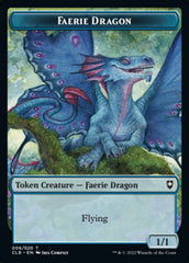 Treasure // Faerie Dragon Double-Sided Token [Commander Legends: Battle for Baldur's Gate Tokens] | The CG Realm