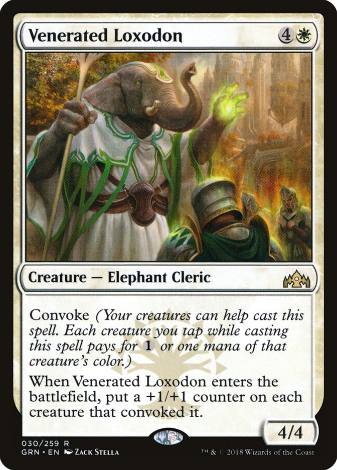 Venerated Loxodon [Guilds of Ravnica] | The CG Realm