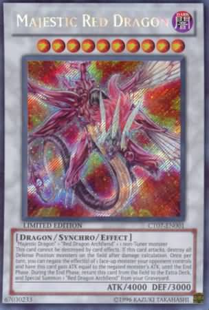 Majestic Red Dragon [CT07-EN001] Secret Rare | The CG Realm