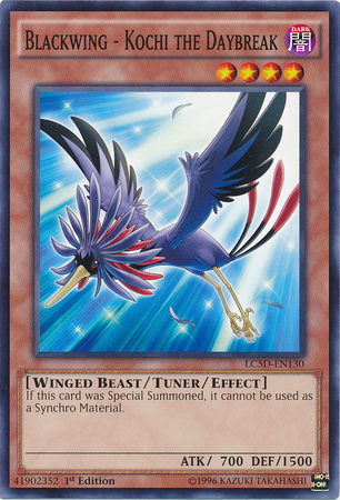 Blackwing - Kochi the Daybreak [LC5D-EN130] Common | The CG Realm