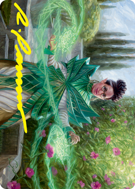Kianne, Dean of Substance Art Card (Gold-Stamped Signature) [Strixhaven: School of Mages Art Series] | The CG Realm