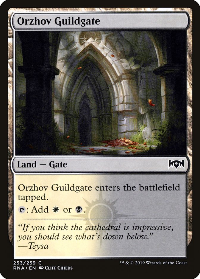 Orzhov Guildgate (253/259) [Ravnica Allegiance] | The CG Realm