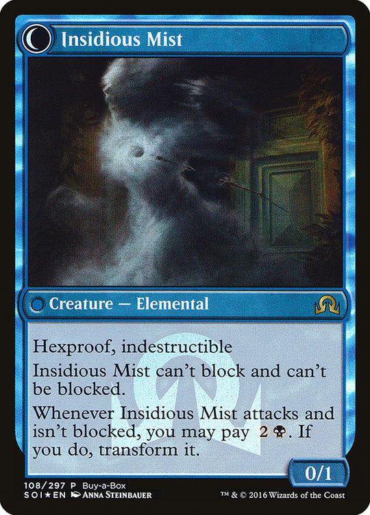 Elusive Tormentor (BABP-108) - Shadows over Innistrad Promos: (Double Faced Transform) Foil