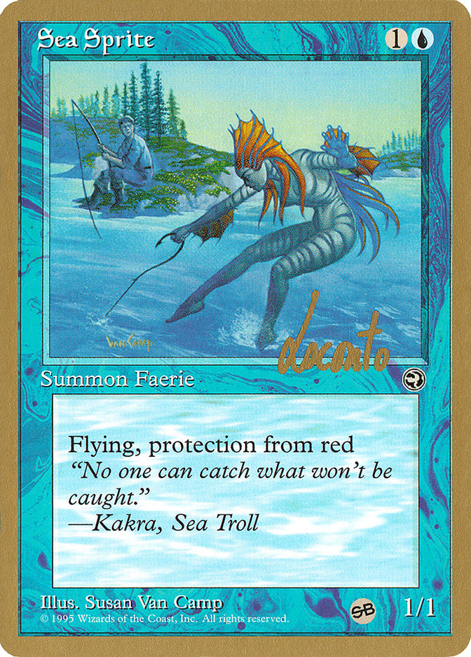 Sea Sprite (Michael Loconto) (SB) [Pro Tour Collector Set] | The CG Realm