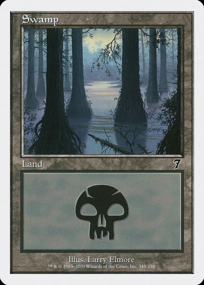 Swamp (348) [Seventh Edition] | The CG Realm