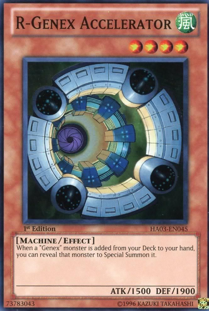 R-Genex Accelerator [HA03-EN045] Super Rare | The CG Realm