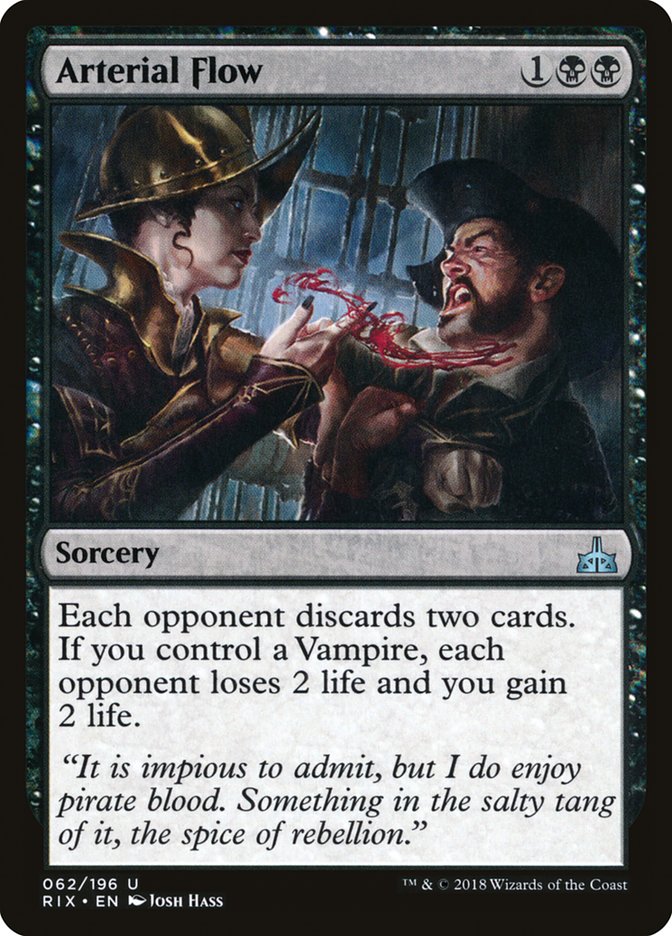 Arterial Flow [Rivals of Ixalan] | The CG Realm