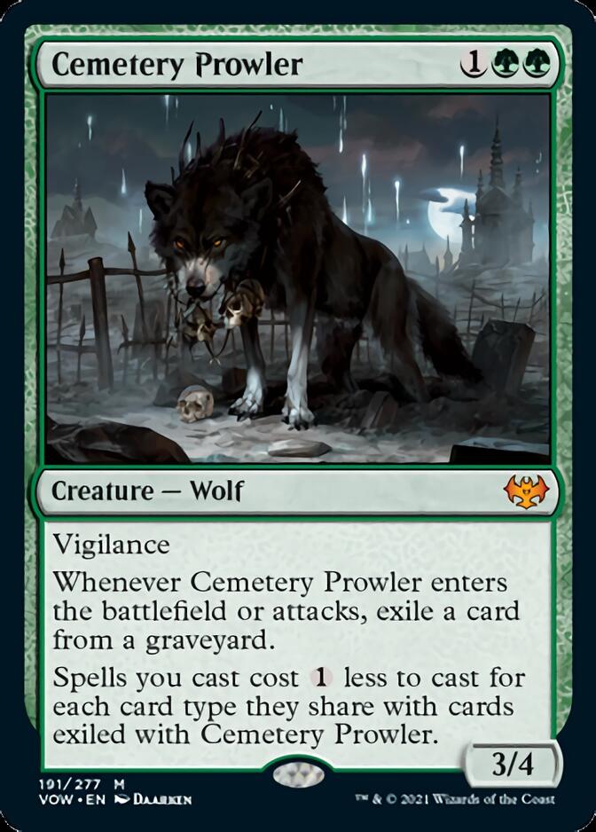 Cemetery Prowler [Innistrad: Crimson Vow] | The CG Realm