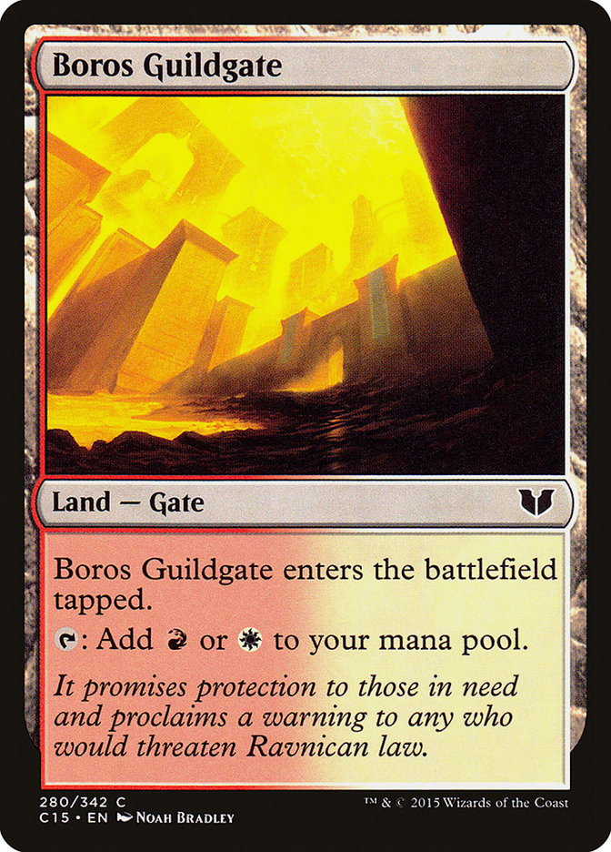 Boros Guildgate [Commander 2015] | The CG Realm