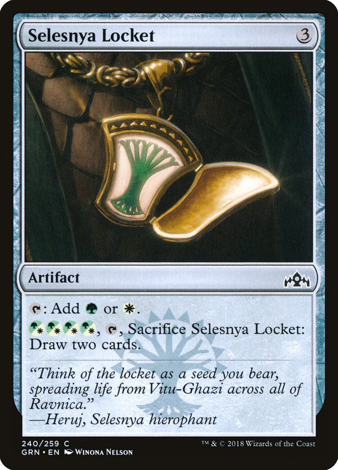 Selesnya Locket [Guilds of Ravnica] | The CG Realm