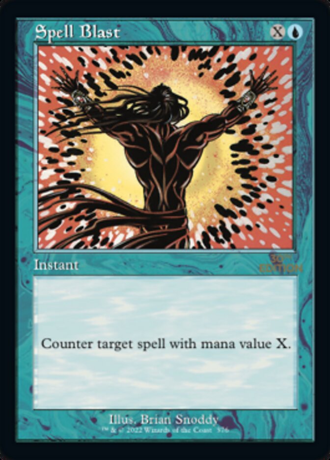 Spell Blast (Retro Frame) (30A-376) - 30th Anniversary Edition