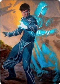Jace, Mirror Mage 1 Art Card [Zendikar Rising Art Series] | The CG Realm