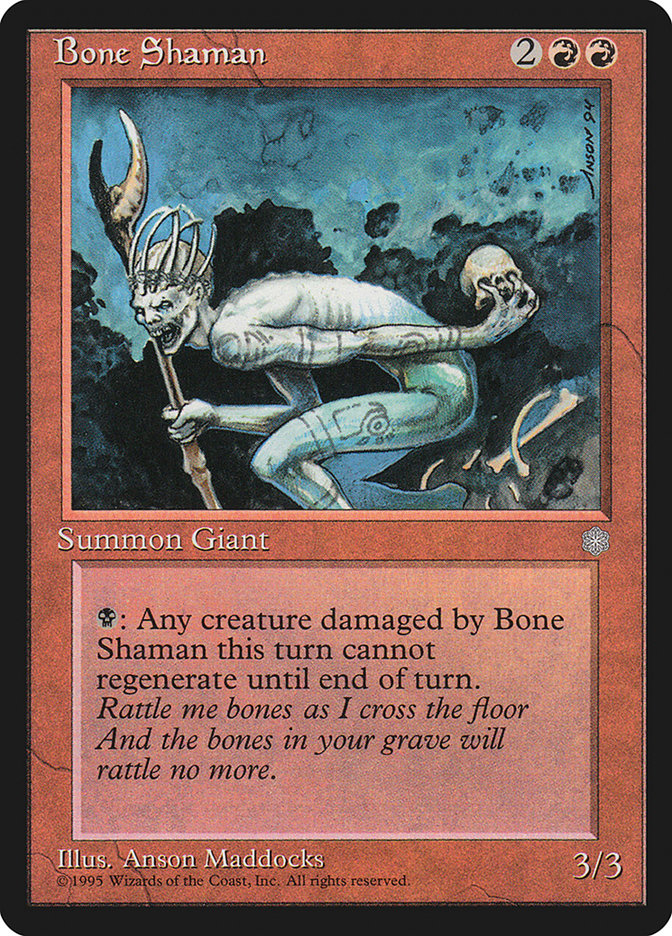 Bone Shaman [Ice Age] | The CG Realm