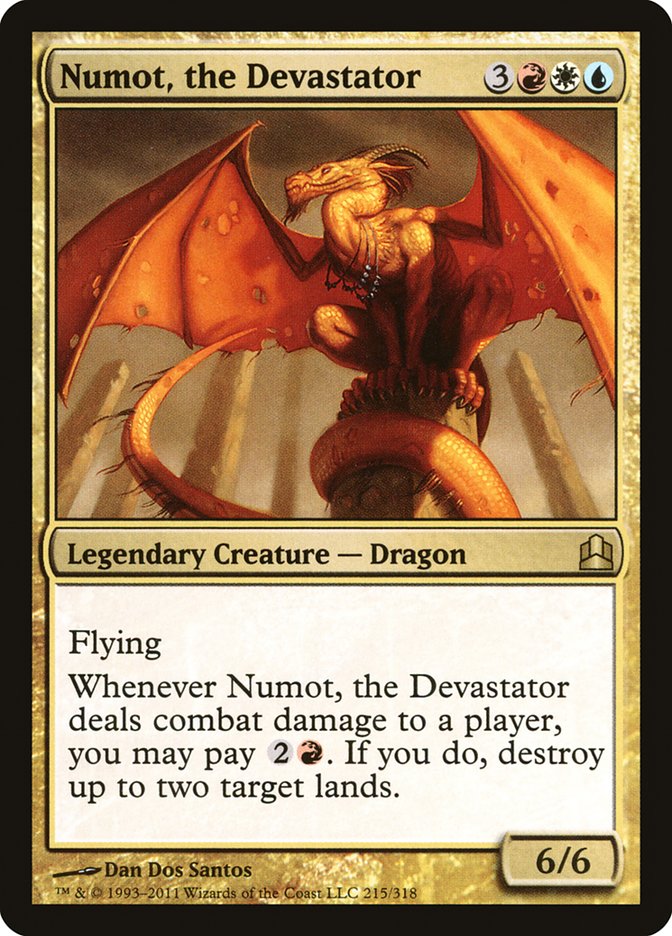 Numot, the Devastator [Commander 2011] | The CG Realm