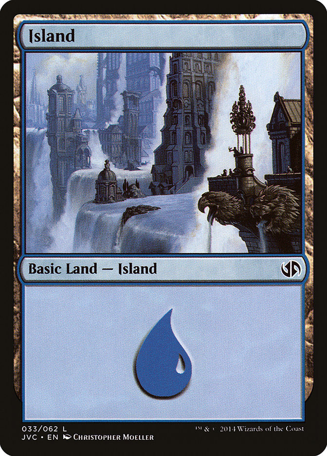 Island (33) [Duel Decks Anthology] | The CG Realm