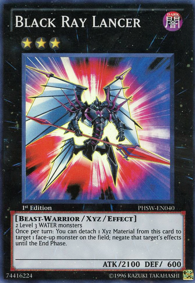 Black Ray Lancer [PHSW-EN040] Super Rare | The CG Realm