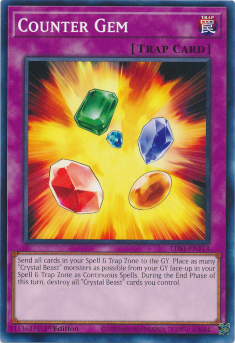 Counter Gem [LDS1-EN113] Common | The CG Realm