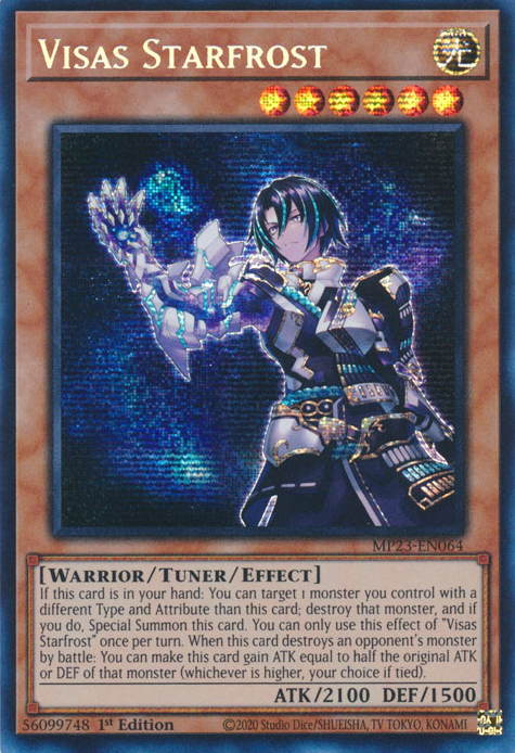 Visas Starfrost [MP23-EN064] Prismatic Secret Rare | The CG Realm