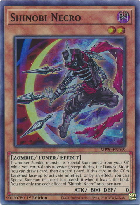 Shinobi Necro [MP20-EN049] Super Rare | The CG Realm