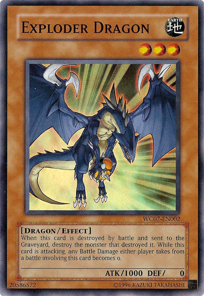 Exploder Dragon [WC07-EN002] Super Rare | The CG Realm