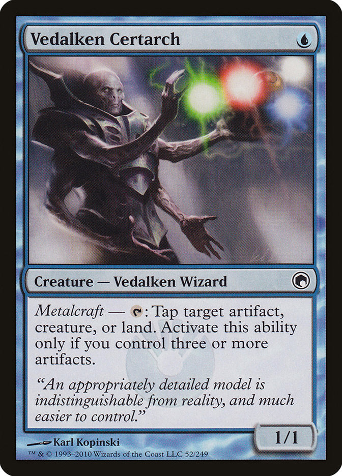 Vedalken Certarch [Scars of Mirrodin] | The CG Realm