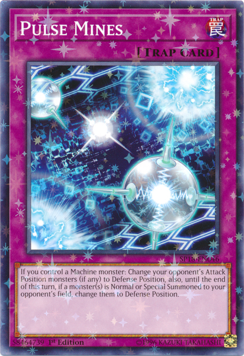 Pulse Mines [SP18-EN046] Starfoil Rare | The CG Realm
