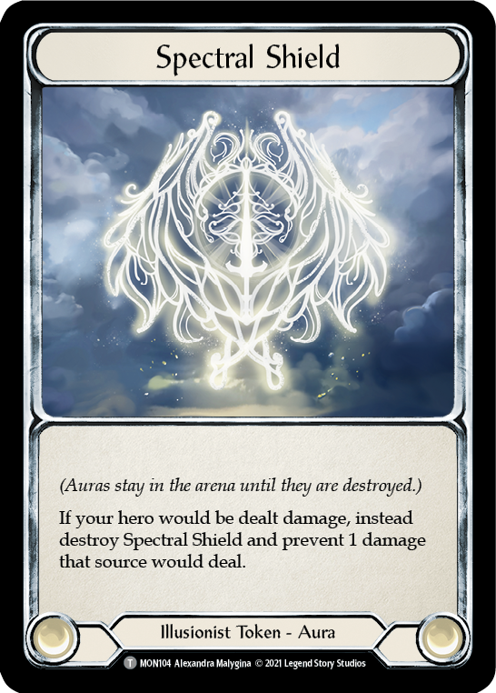Spectral Shield // Hatchet of Body [MON104 // MON105] (Monarch)  1st Edition Normal | The CG Realm