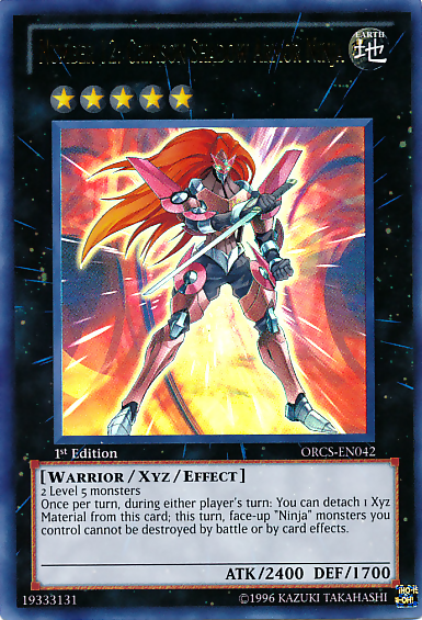 Number 12: Crimson Shadow Armor Ninja [ORCS-EN042] Ultra Rare | The CG Realm