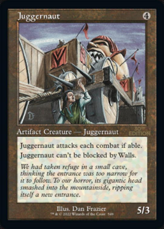Juggernaut (Retro Frame) (30A-549) - 30th Anniversary Edition